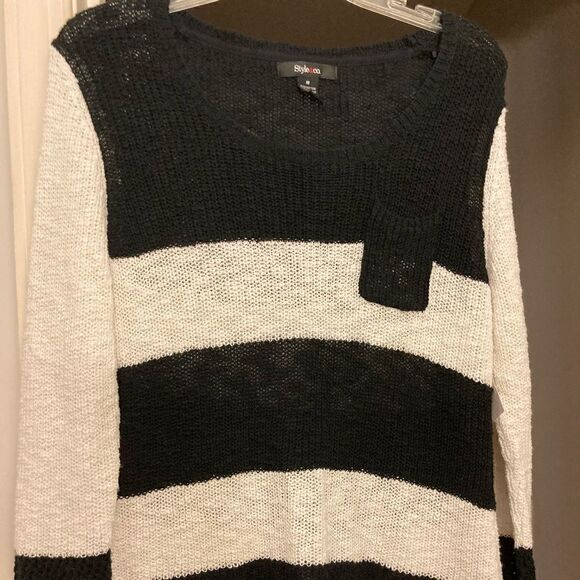 Style & Co. Lightweight Sweater, SZ M - Picture 2 of 5